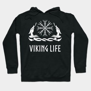 viking life nordic style Hoodie